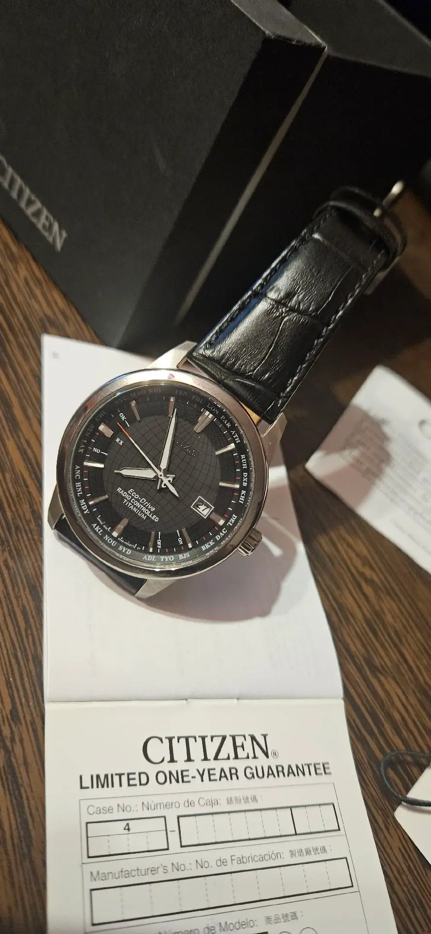 Citizen Eco-Drive Radio Controlled CB0190-17 2