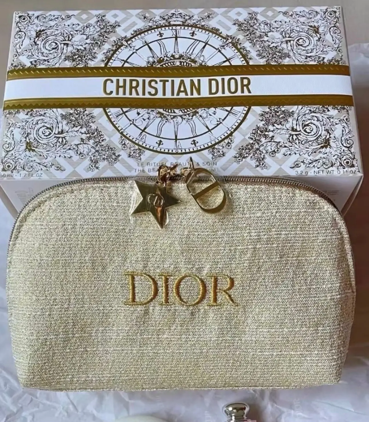 Geanta de machiaj Dior Gold,editie limitata