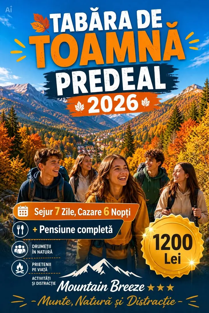 Imagine pentru Tabăra de Toamnă Predeal 2026