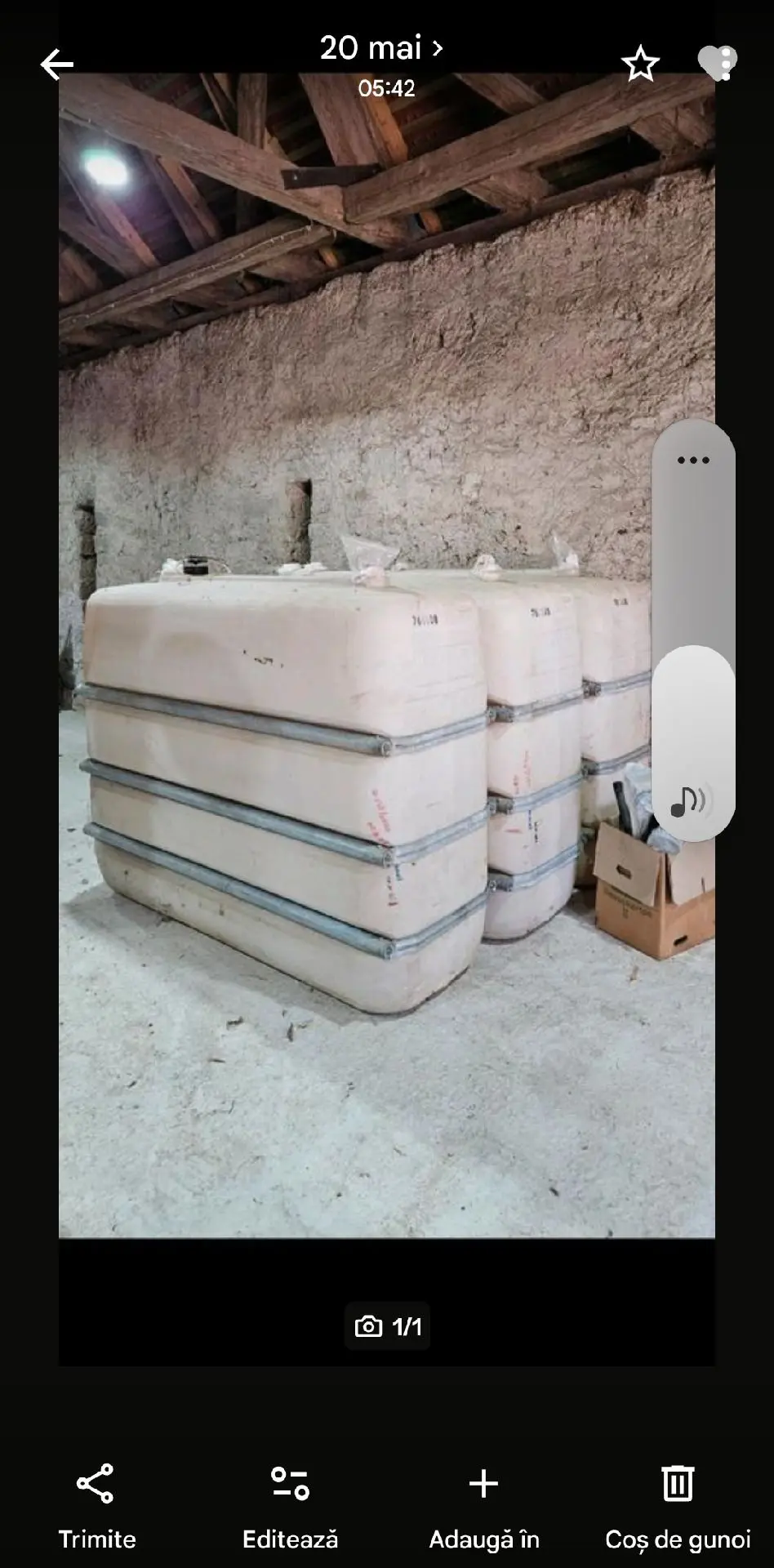 fosa rezervor bidon 2000 litri