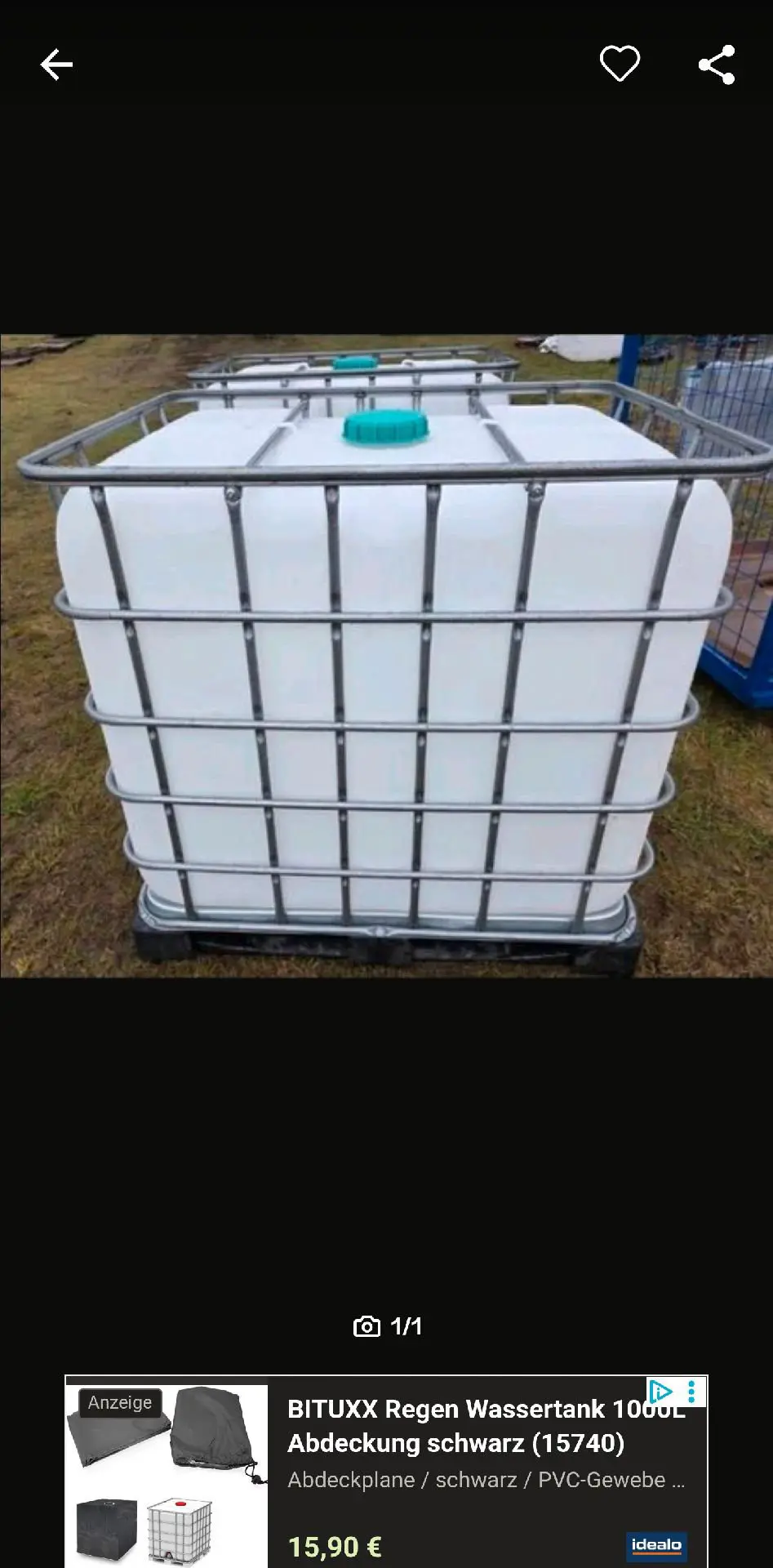 rezervor IBC 1000 litri