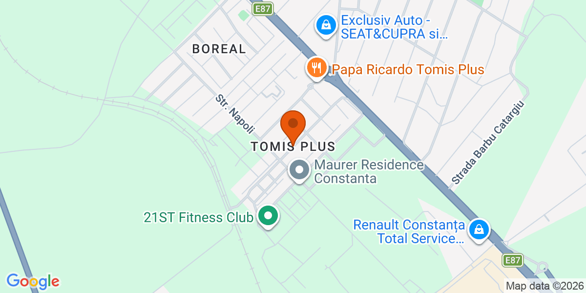 Hartă - Constanța