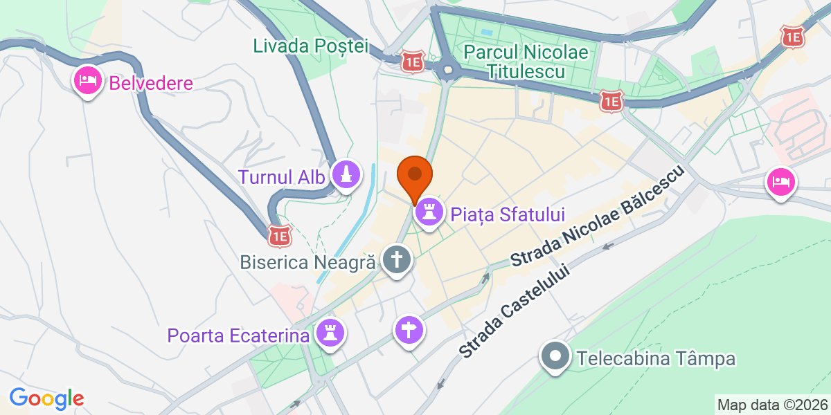 Hartă - Brașov