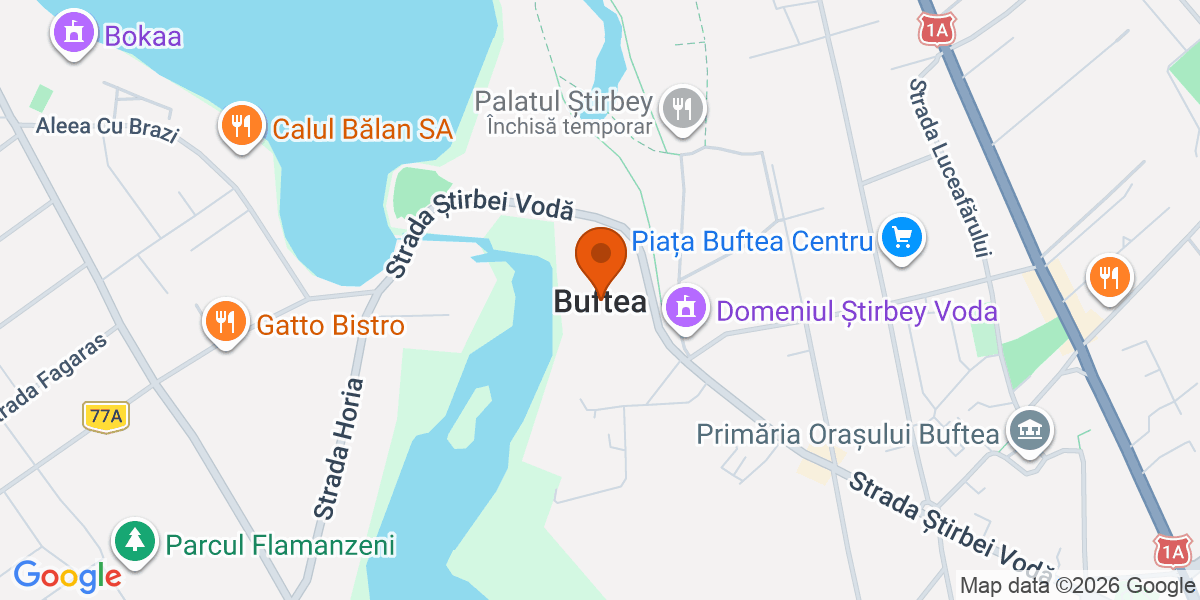 Hartă - Buftea