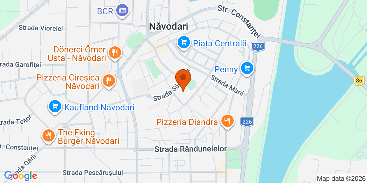 Hartă - Năvodari