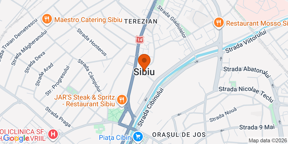 Hartă - Sibiu