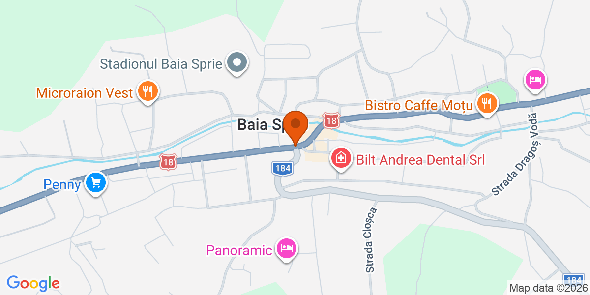 Hartă - Baia Sprie