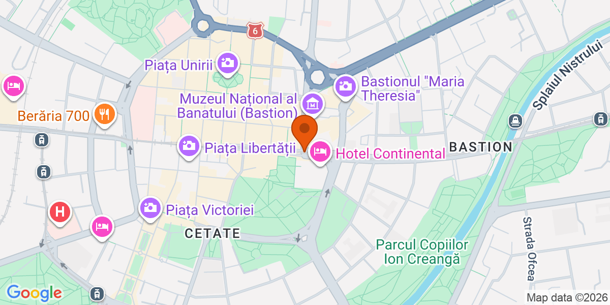 Hartă - Timișoara