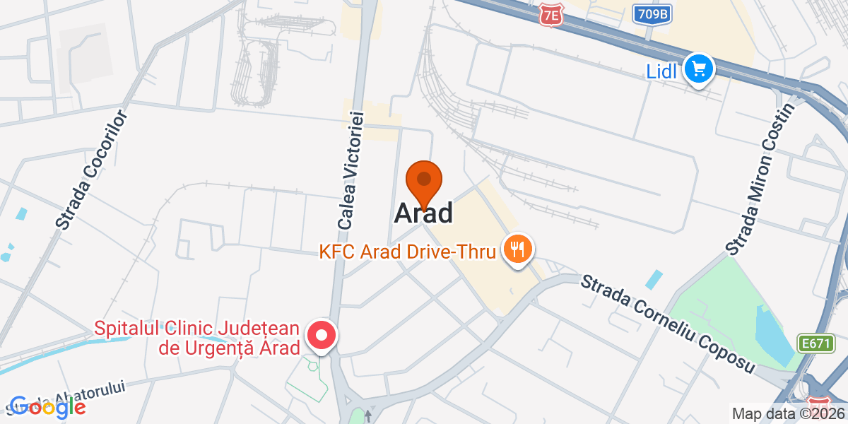 Hartă - Arad
